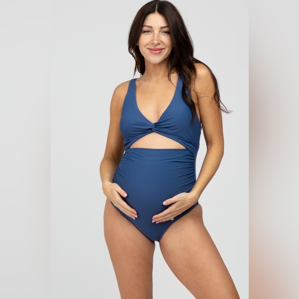 Pinkblush cut out one piece swimsuit nwot